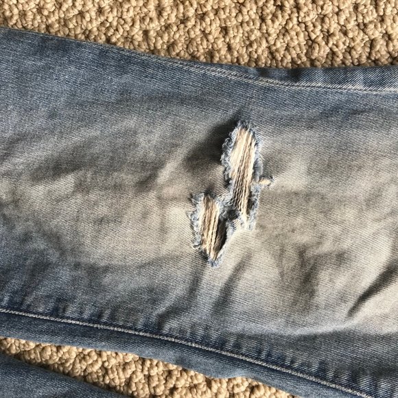 Mother Slacker Fray in Love Drunk Cowboys Jeans - Picture 5 of 8